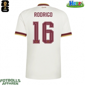 Spanien Rodri Hernandez #16 Bortatröja VM 2026 Kortärmad